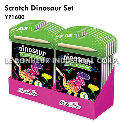 Scratch Dinosaur Set