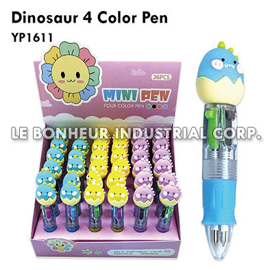 Dinosaur 4 Color Pen