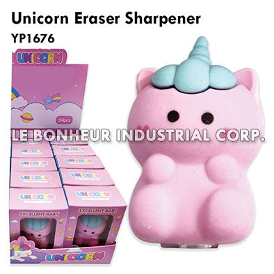 Unicorn Eraser Sharpener