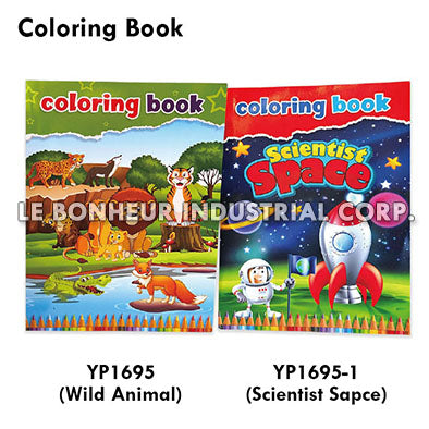 Scientist Sapce Coloring Book