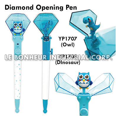 Diamond Opening Dinosaur Pen