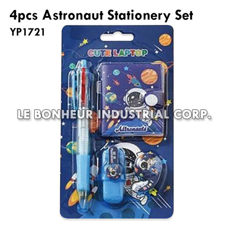 4pcs Astronaut Stationery Set