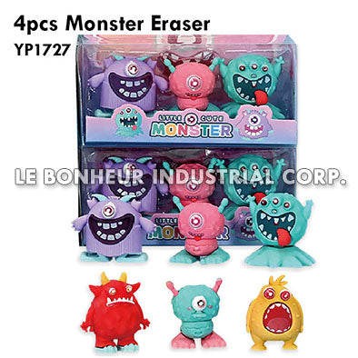 4pcs Monster Eraser
