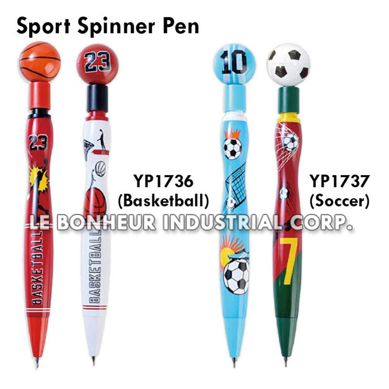 Soccer Spinner Pen