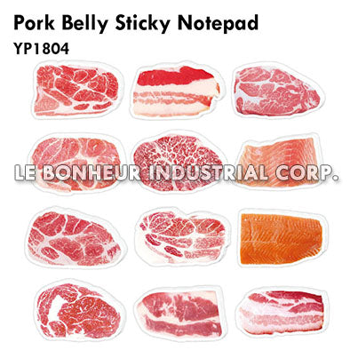 Pork Belly Sticky Notepad