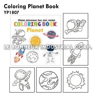 Coloring Planet Book