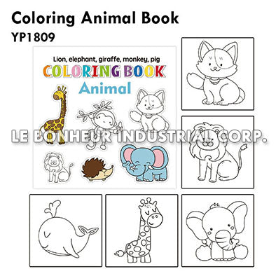 Coloring Animal Book