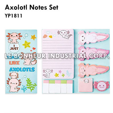 Axolotl Notes Set