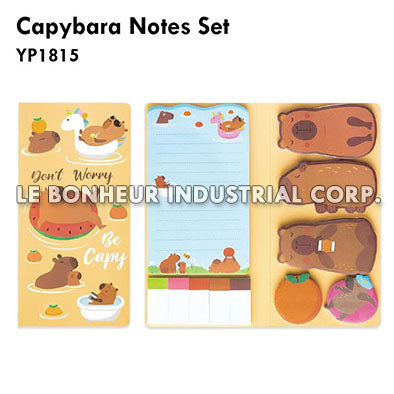 Capybara Notes Set