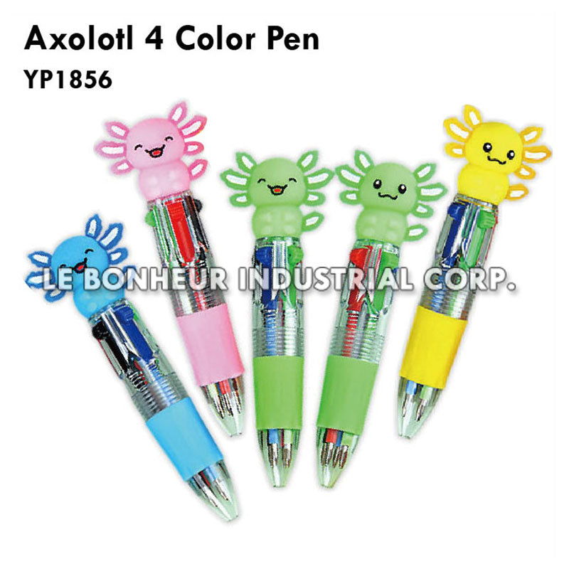 Axolotl 4 Color Pen