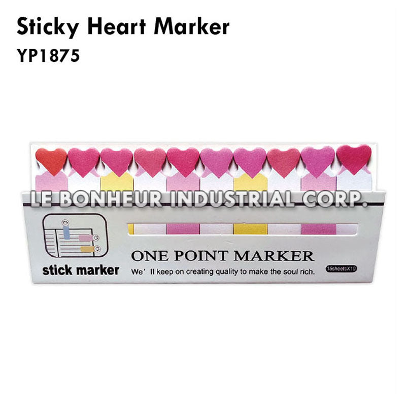 Sticky Heart Marker