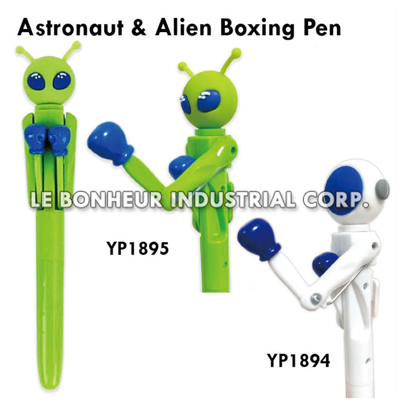 Green Alien Boxing Pen