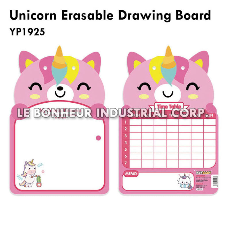 Unicorn Erasable Drawing Board