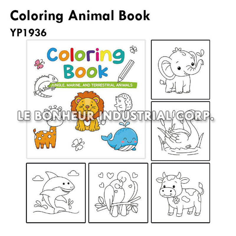 Coloring Animal Book
