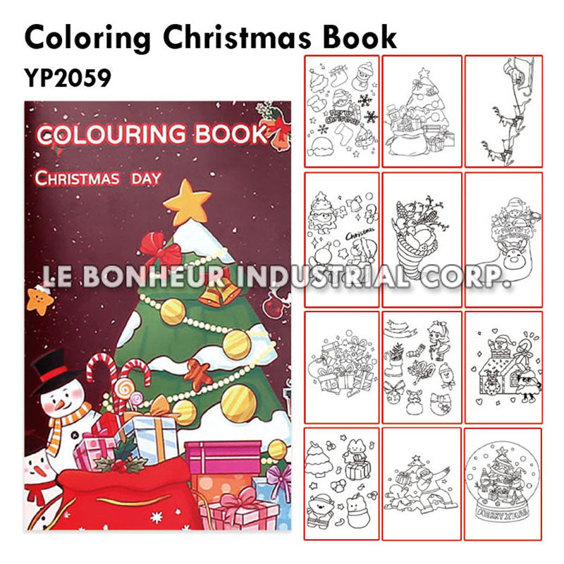 Coloring Christmas Book