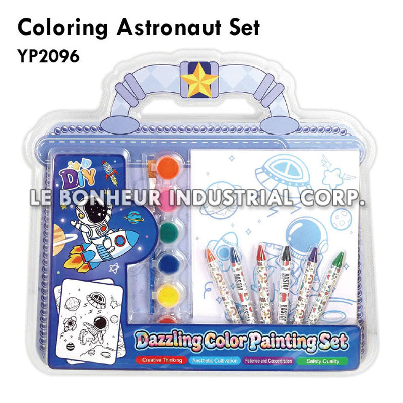 Coloring Astronaut Set