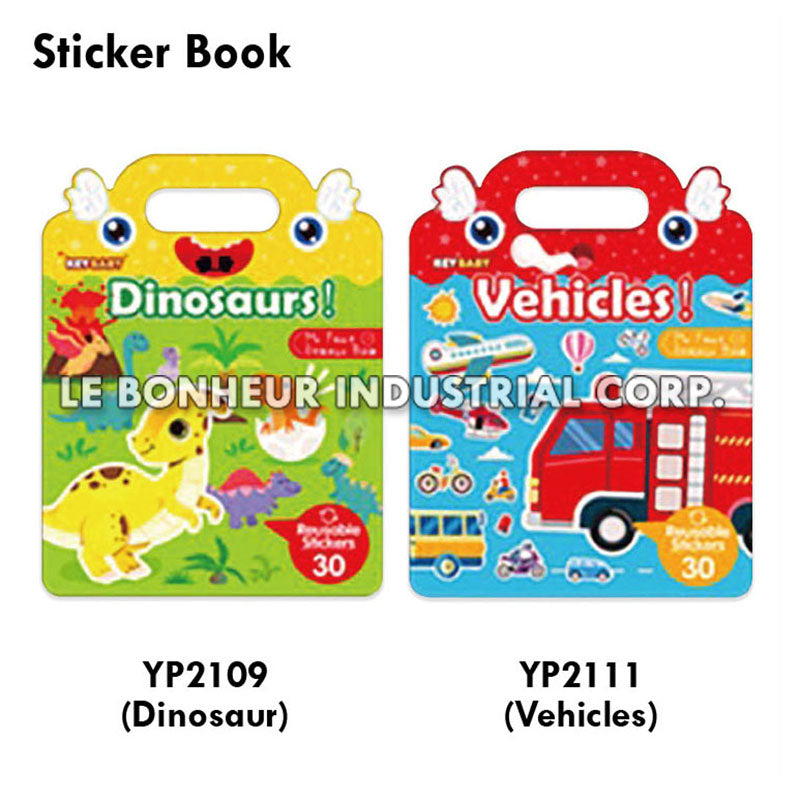 Vehicles Sticker Book
