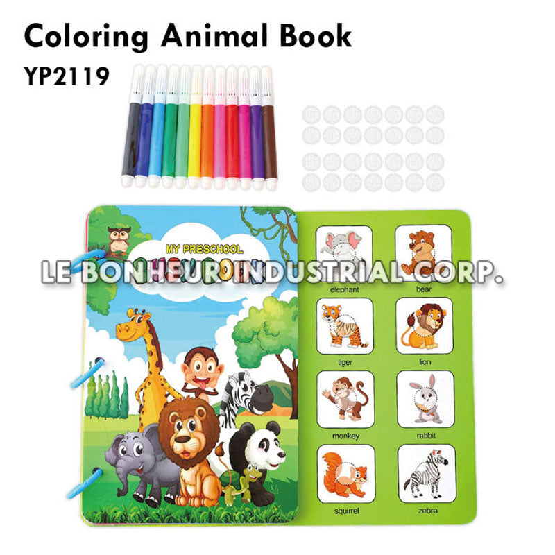 Coloring Animal Book