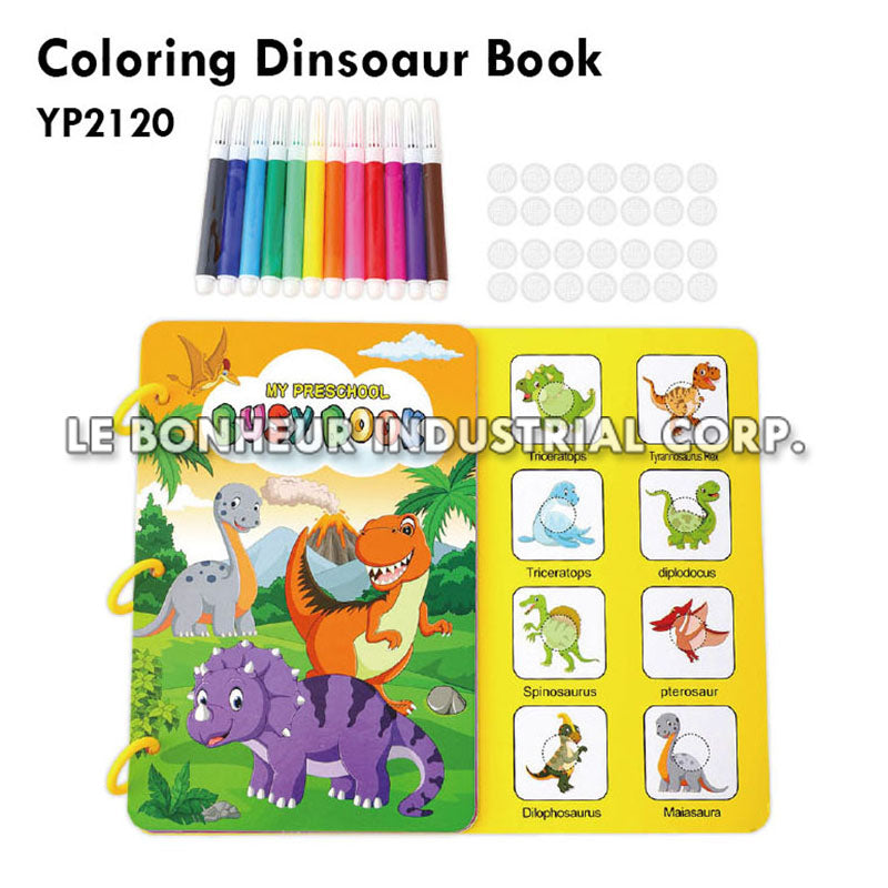 Coloring Dinsoaur Book