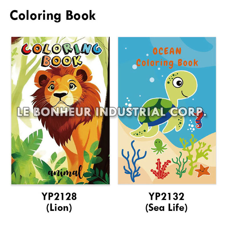 Sea Life Coloring Book