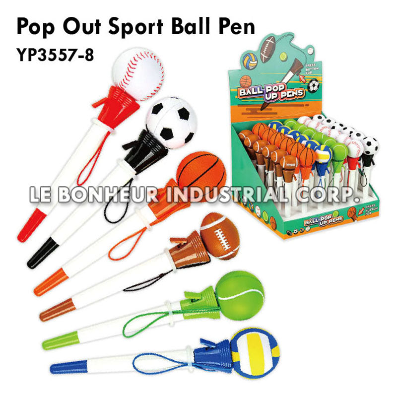 Pop Out Soccer Pen