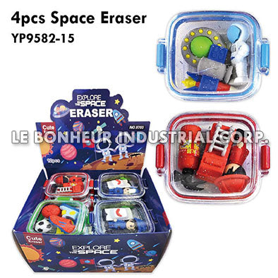 4Pcs Space Eraser