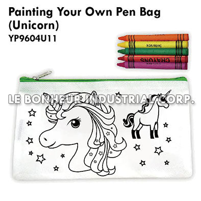 Painting Your Own Pen Bag (Unicorn)