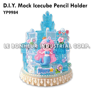 D.I.Y. Mock Icecube Pencil Holder