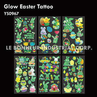 Glow Easter Tattoo