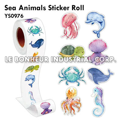 Sea Animals Sticker Roll