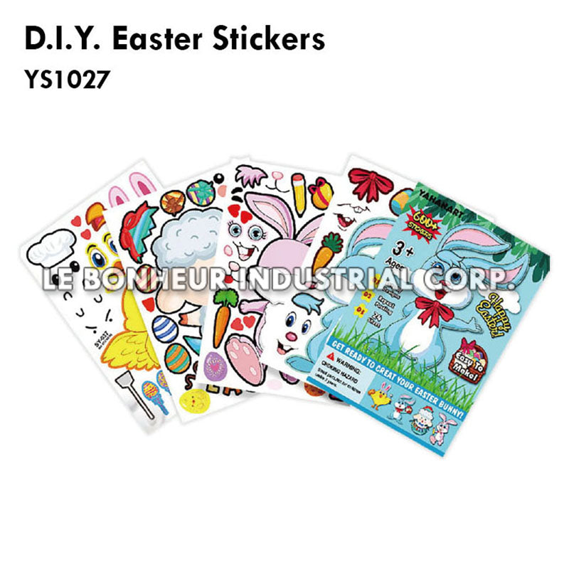 D.I.Y. Easter Stickers