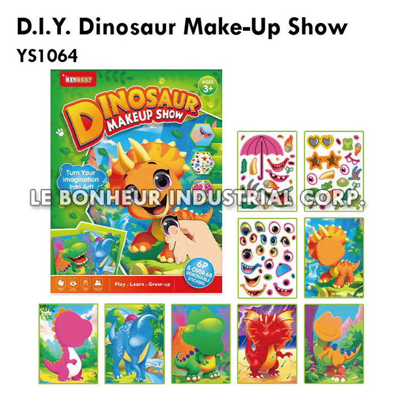 D.I.Y. Dinosaur Make-Up Show