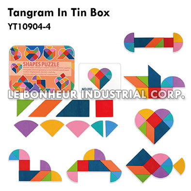 Tangram In Tin Box