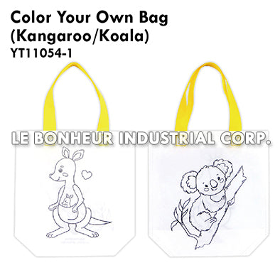 Color Your Own Bag (Kangaroo/Koala)