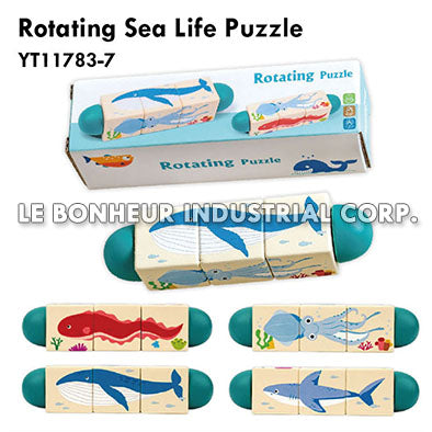 Rotating Sea Life Puzzle