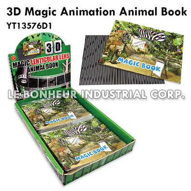 3D Magic Animation Animal Book