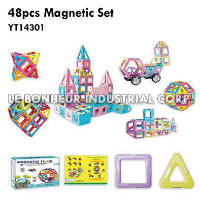 48Pcs Magnetic Set