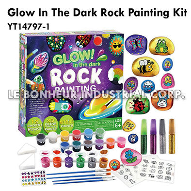 Glow In The Dark Rock Painting Kit