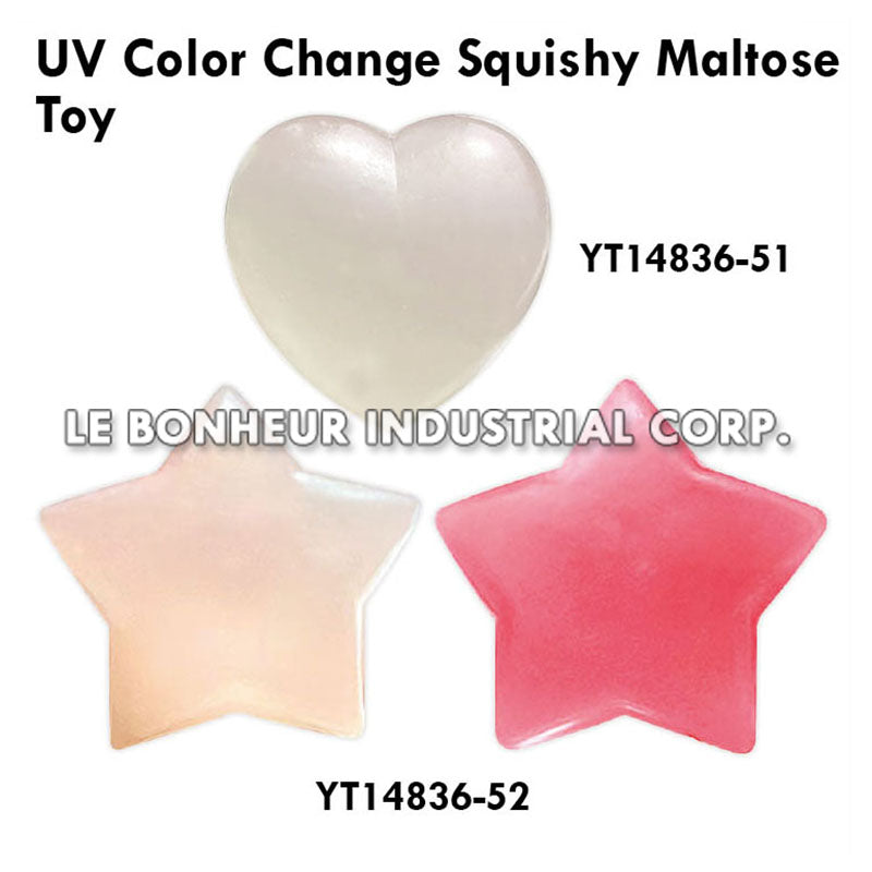 UV Color Change Squishy Maltose Star
