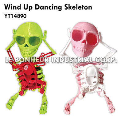 Wind Up Dancing Skeleton