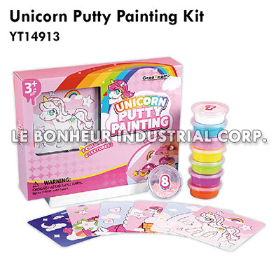Unicorn Putty Painting Kit