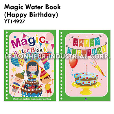 Magic Water Book (Happy Birthday)