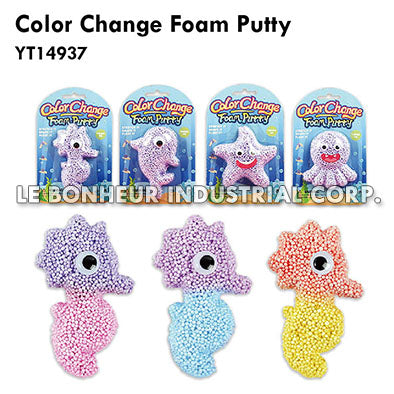 Color Change Foam Putty