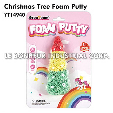 Christmas Tree Foam Putty
