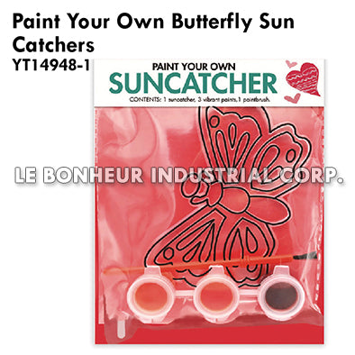 Paint Your Own Butterfly Sun Catchers