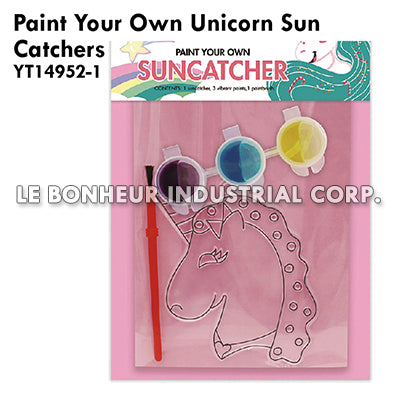 Paint Your Own Unicorn Sun Catchers