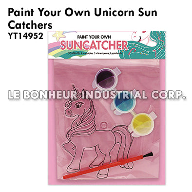 Paint Your Own Unicorn Sun Catchers