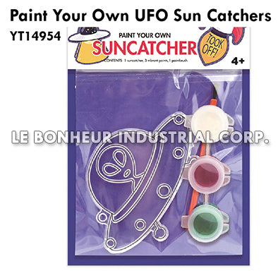 Paint Your Own UFO Sun Catchers