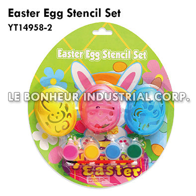 Easter Egg Stencil Set