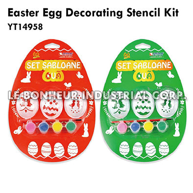 Easter Egg Decorating Stencil Kit
